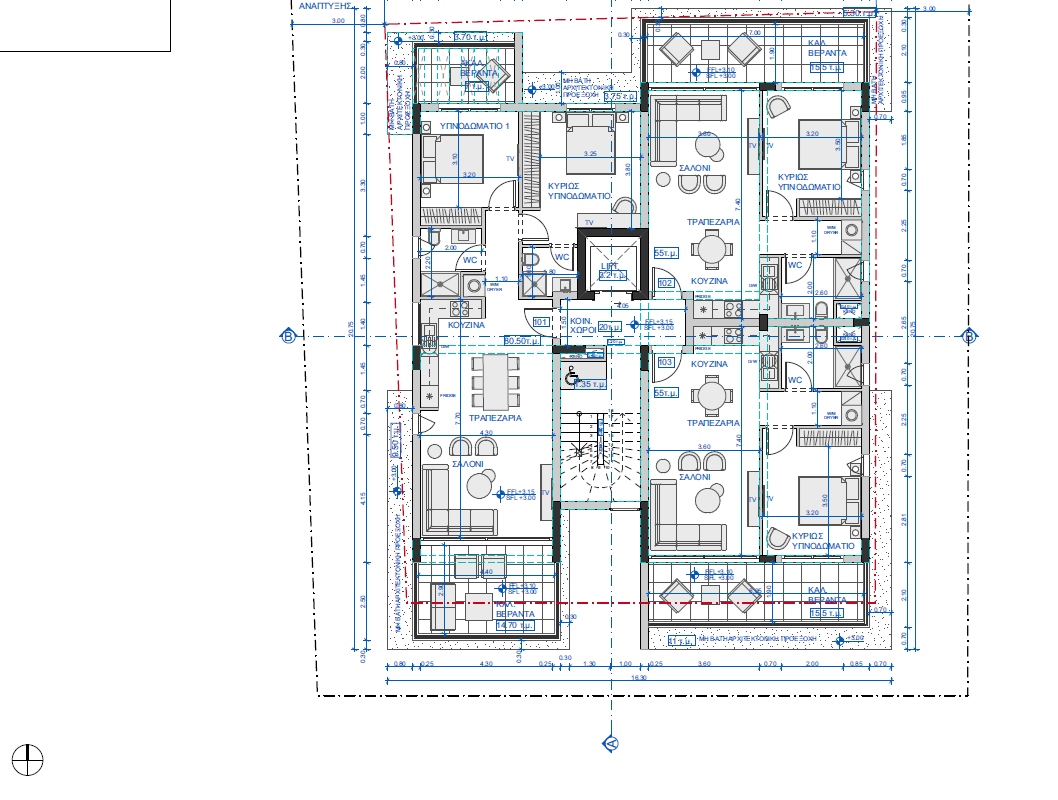 Квартира / Апартаменты in Ларнаке, Cyprus, 172 sq.m. - photo 24