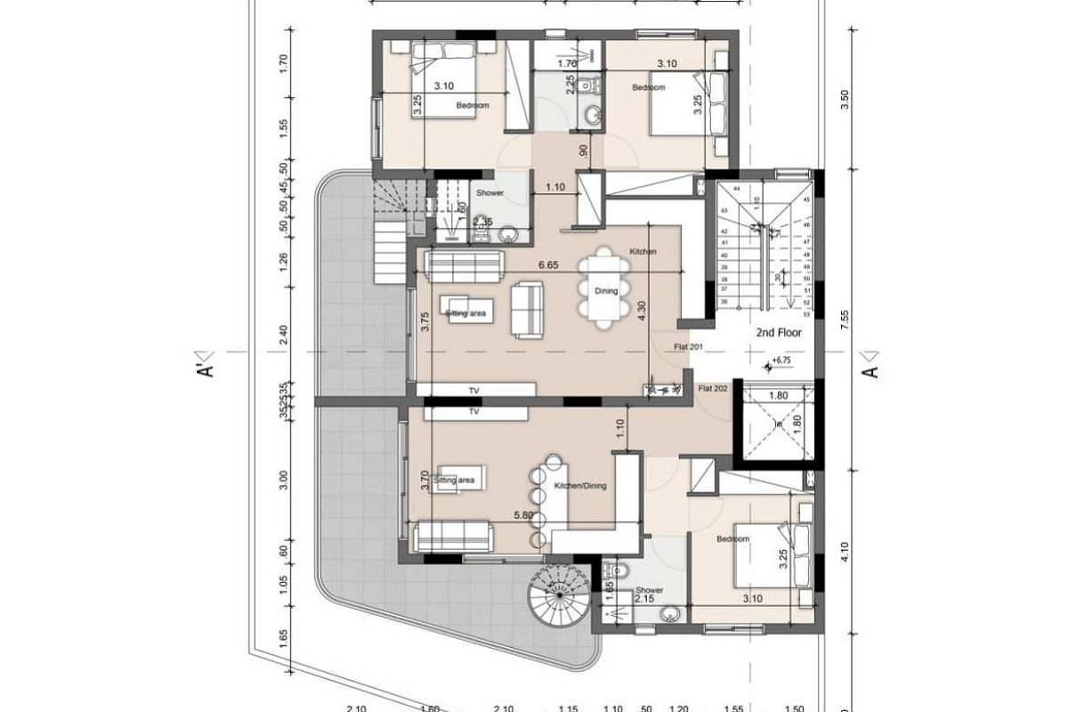 Квартира / Апартаменты in Ларнаке, Cyprus, 116 sq.m. - photo 7