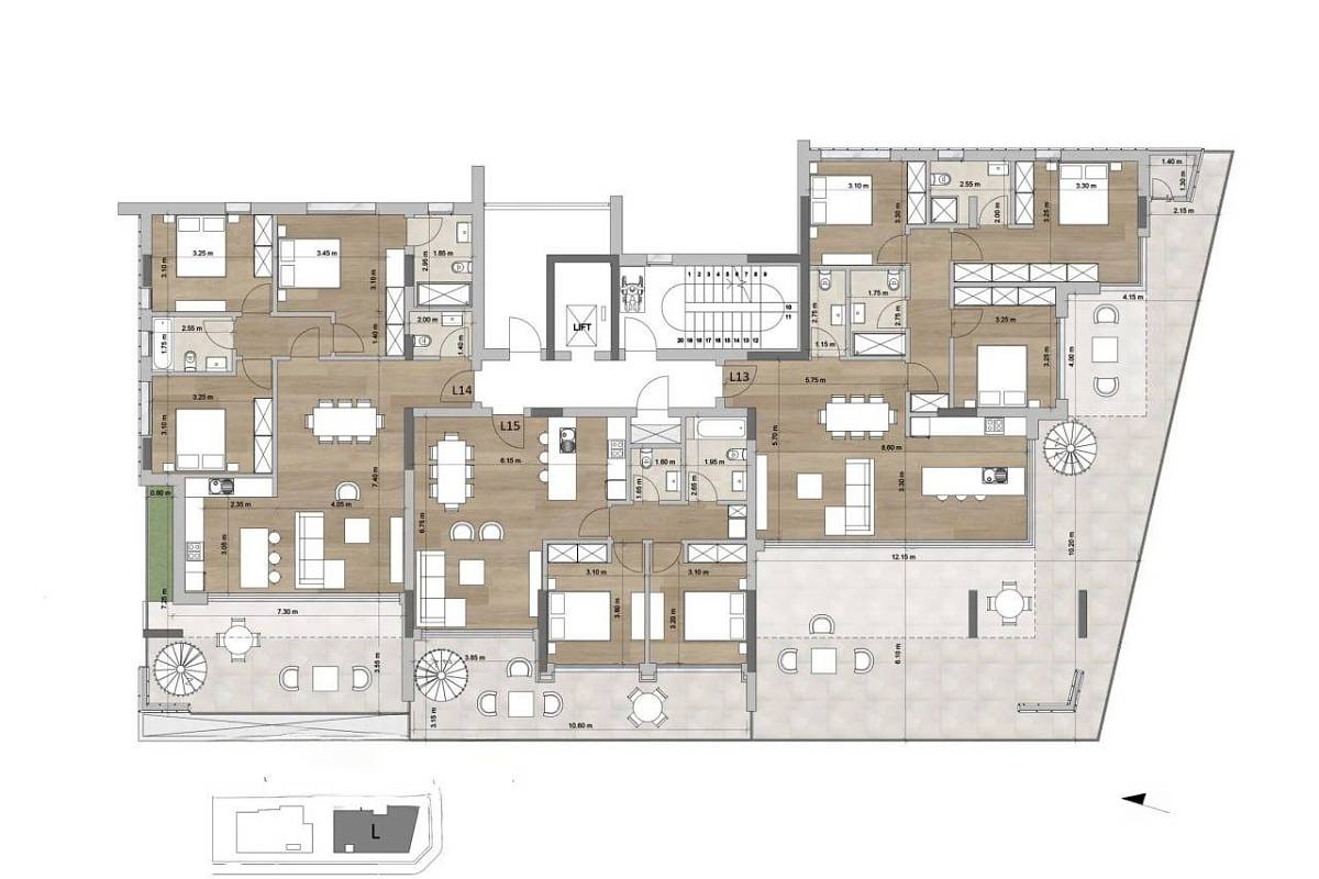 Квартира / Апартаменты in Лимассоле, Cyprus, 207 sq.m. - photo 13