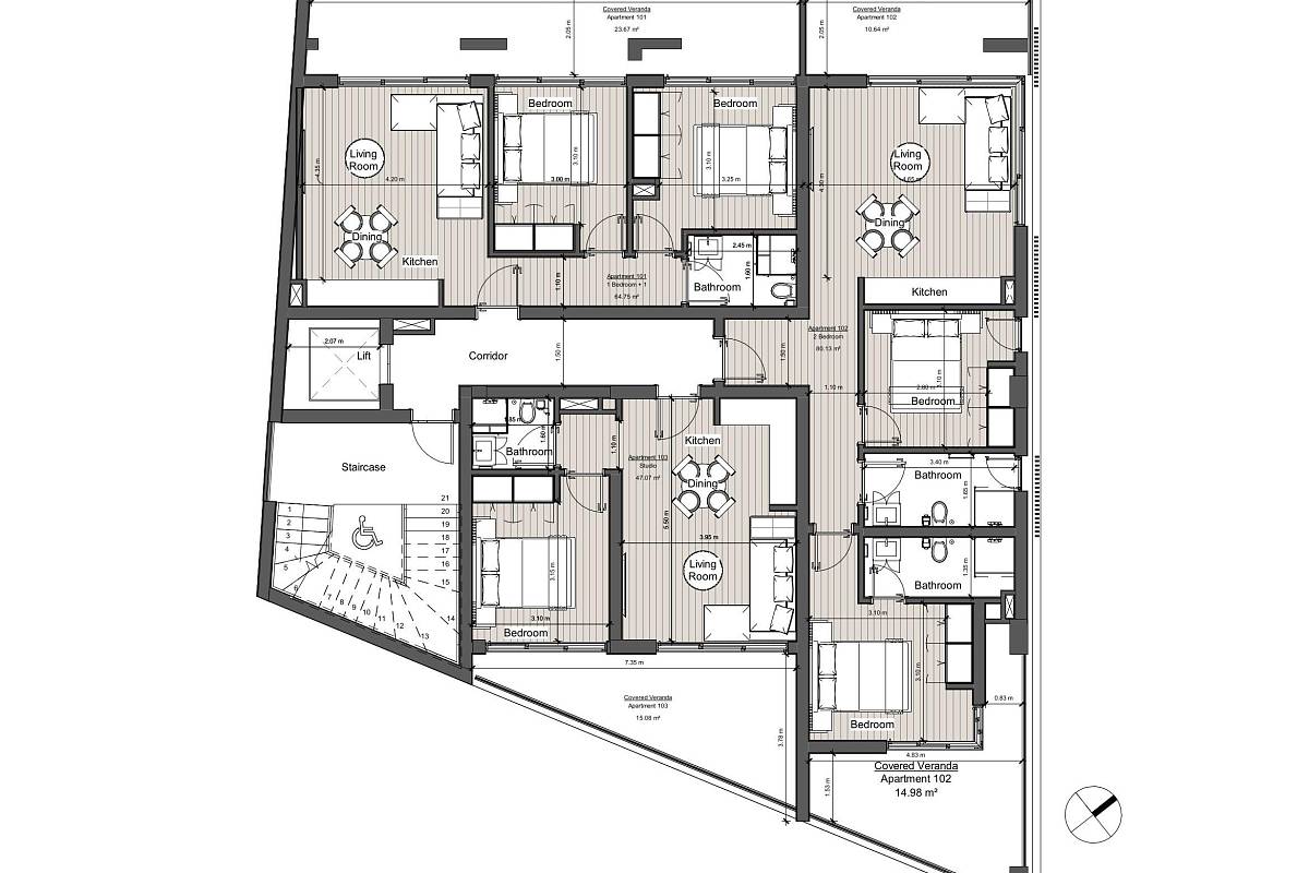 Квартира / Апартаменты in Лимассоле, Cyprus, 159 sq.m. - photo 11