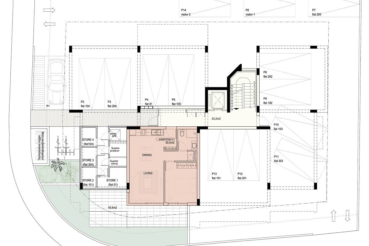 Квартира / Апартаменты in Ларнаке, Cyprus, 59 sq.m. - photo 11