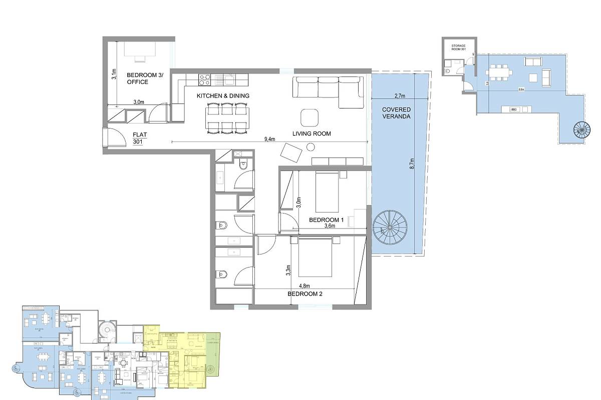 Квартира / Апартаменты in Никосии, Cyprus, 228 sq.m. - photo 5