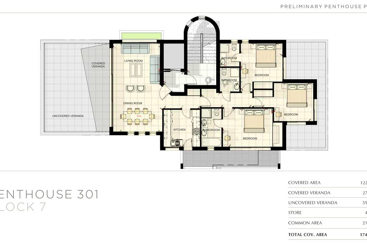 Квартира / Апартаменты in Пафосе, Cyprus, 208 sq.m. - photo 12