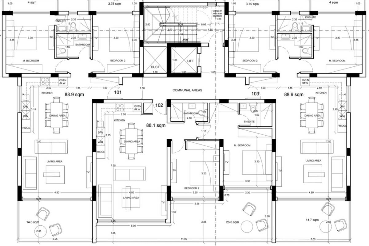 Квартира / Апартаменты in Лимассоле, Cyprus, 159 sq.m. - photo 8