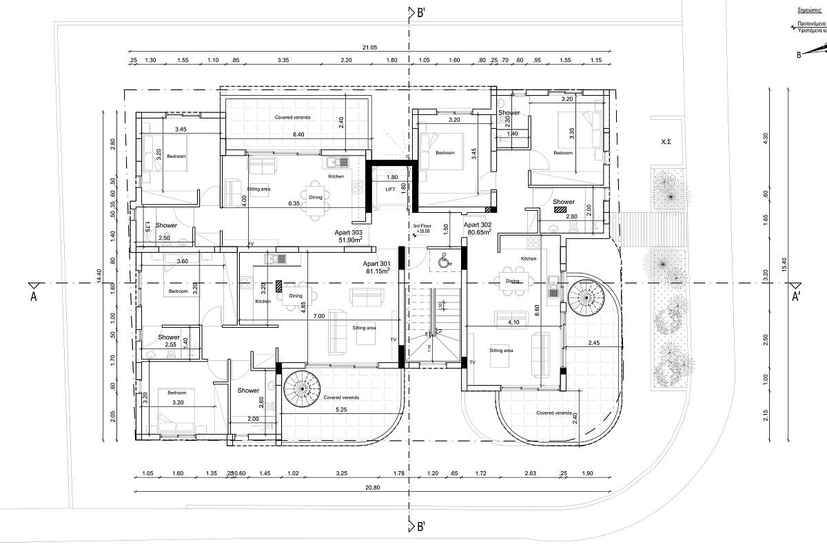 Квартира / Апартаменты in Ларнаке, Cyprus, 168 sq.m. - photo 13