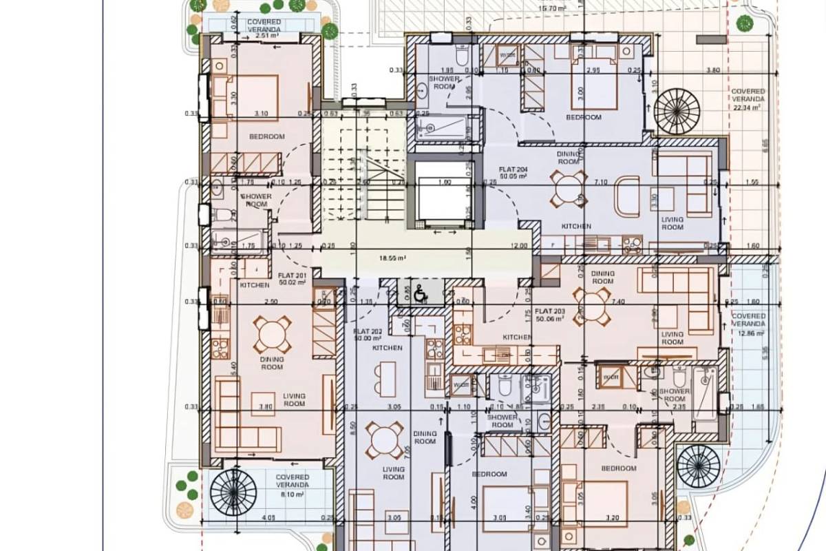Квартира / Апартаменты in Ларнаке, Cyprus, 94 sq.m. - photo 7