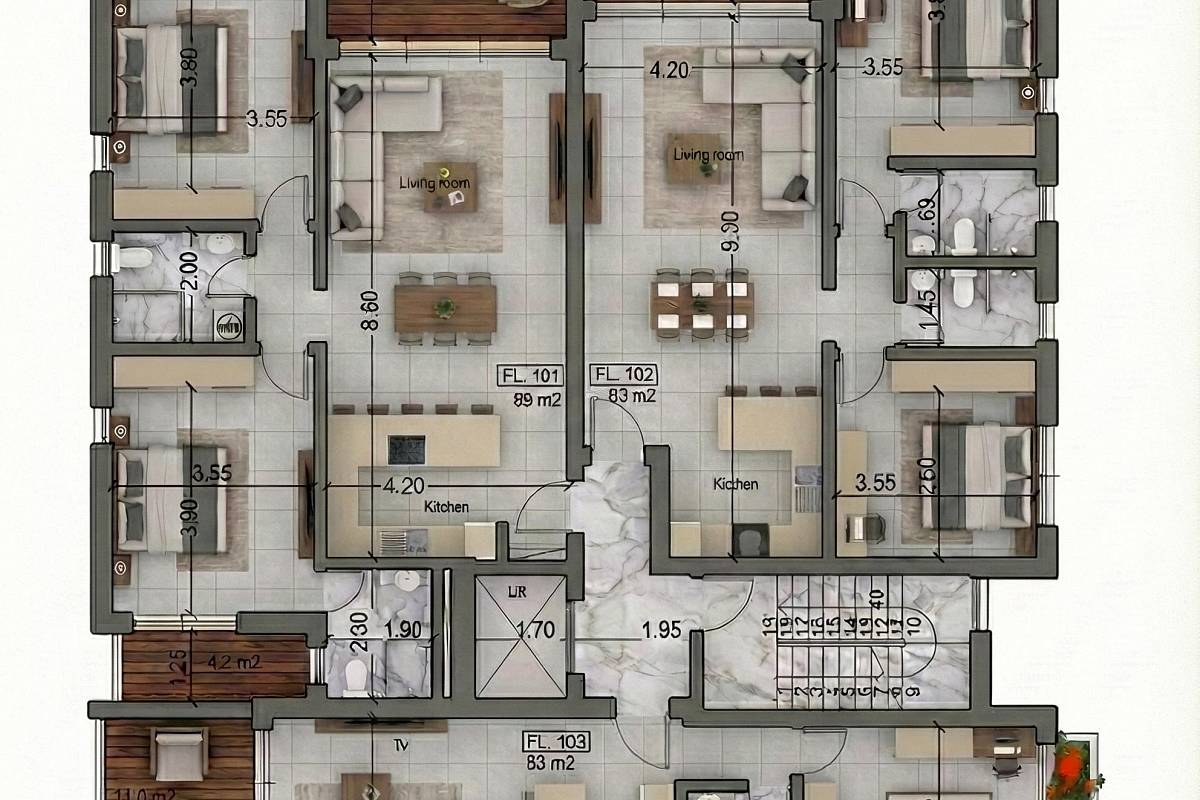 Квартира / Апартаменты in Пафосе, Cyprus, 171 sq.m. - photo 11