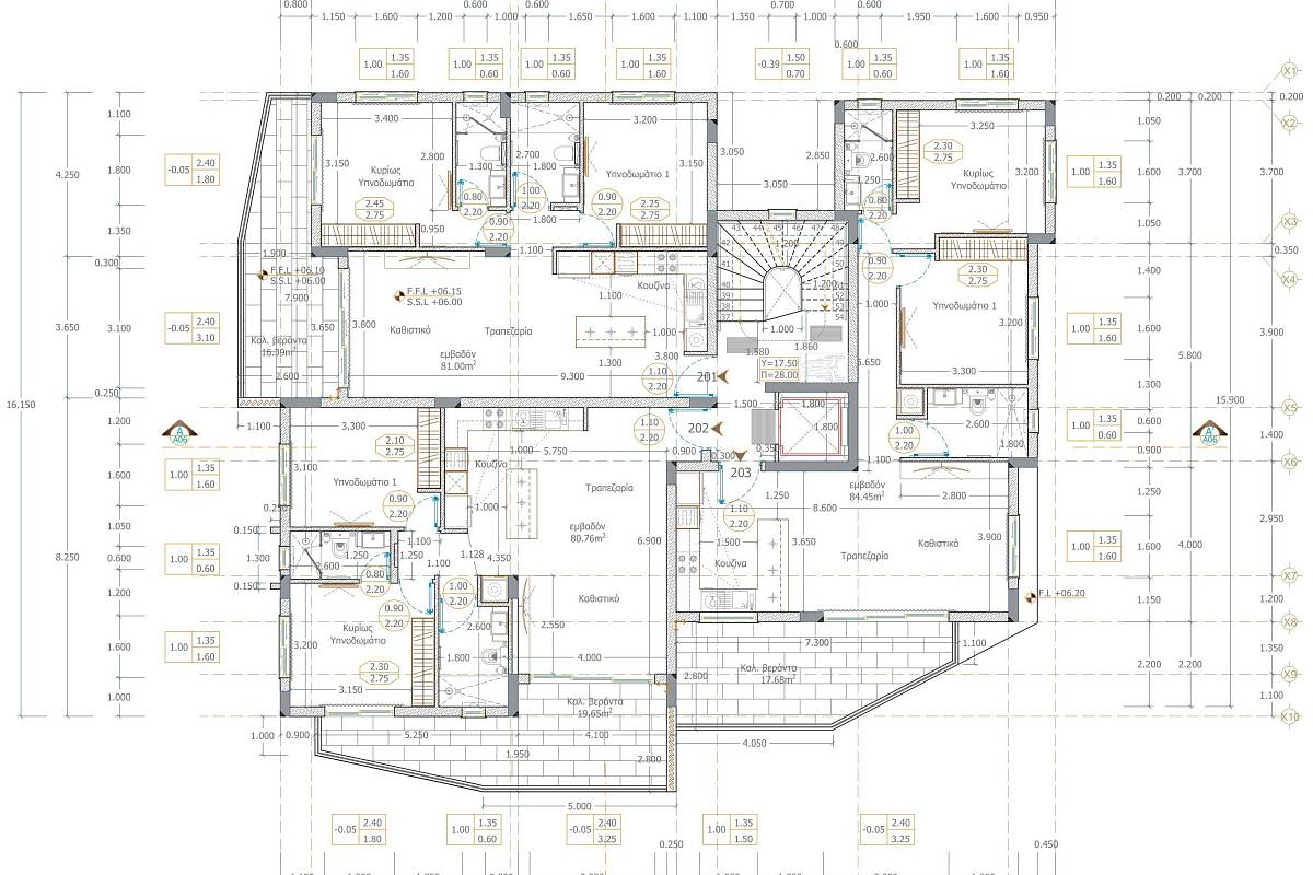 Квартира / Апартаменты in Фамагусте, Cyprus, 166 sq.m. - photo 9