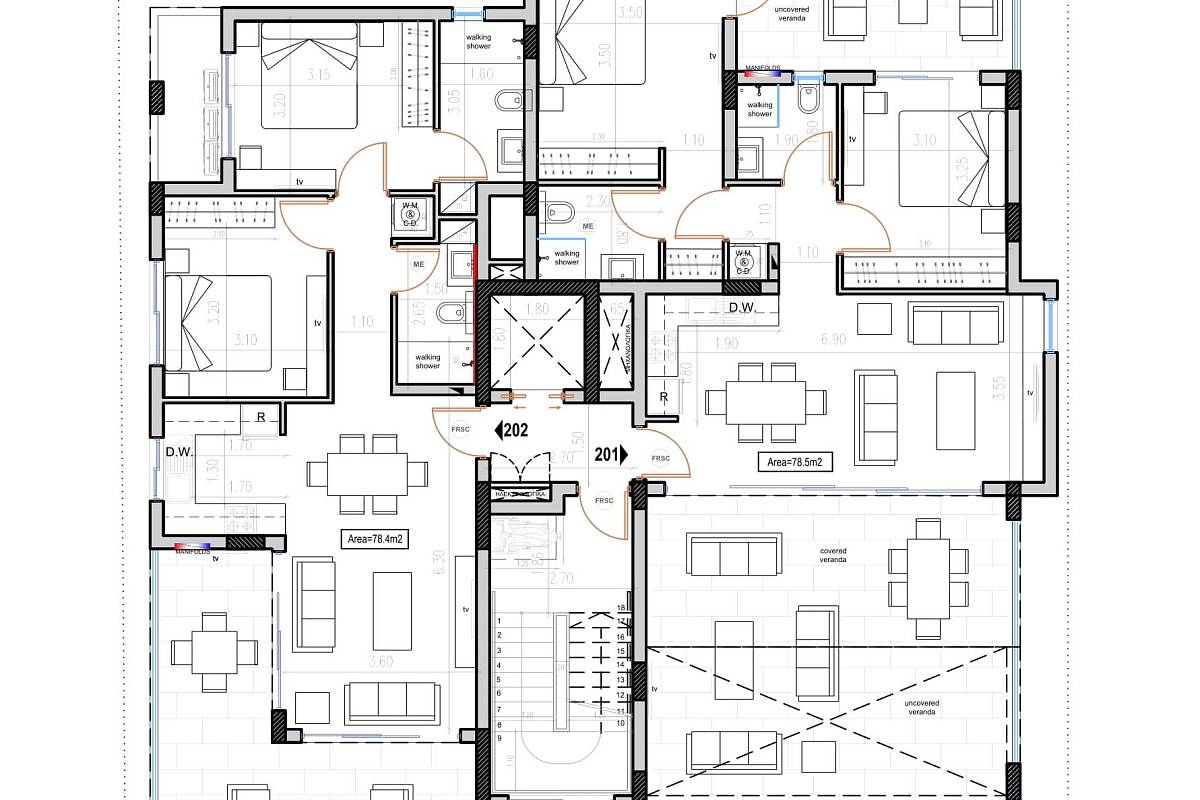 Квартира / Апартаменты in Ларнаке, Cyprus, 140 sq.m. - photo 13
