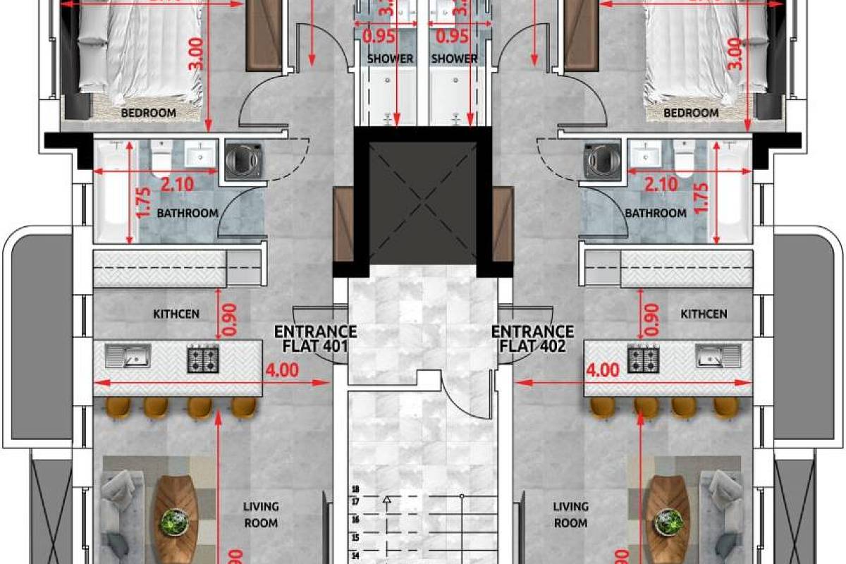 Квартира / Апартаменты in Ларнаке, Cyprus, 132 sq.m. - photo 25