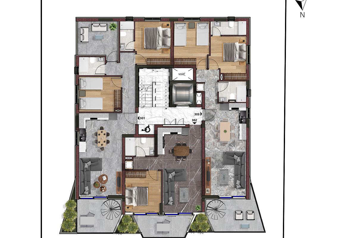 Квартира / Апартаменты in Ларнаке, Cyprus, 151 sq.m. - photo 11