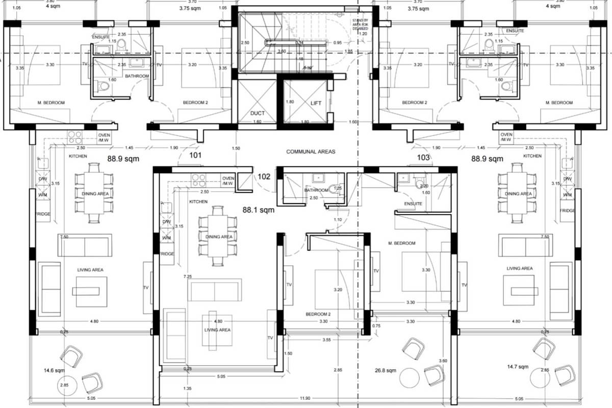 Квартира / Апартаменты in Лимассоле, Cyprus, 165 sq.m. - photo 8
