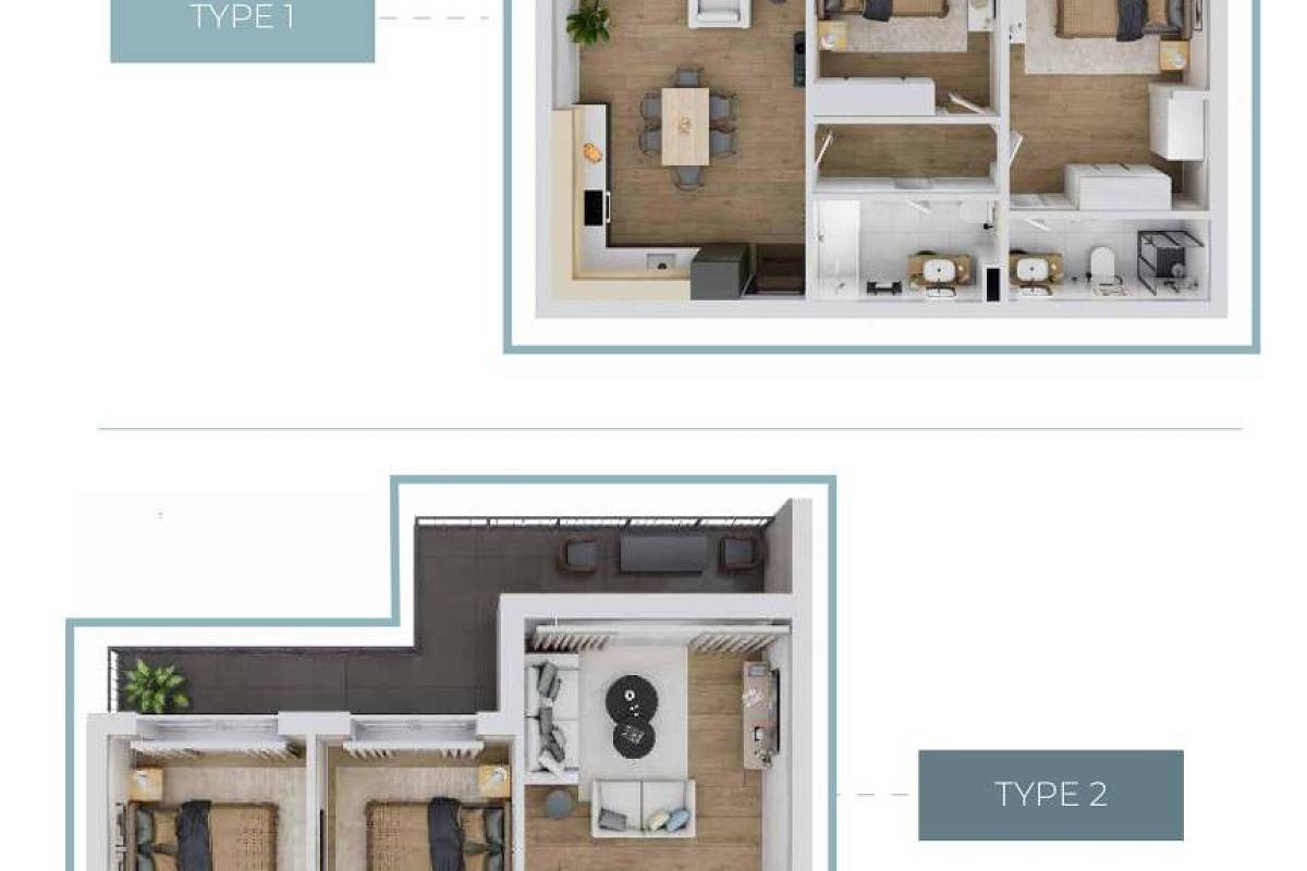 Квартира / Апартаменты in Ларнаке, Cyprus, 60 sq.m. - photo 24