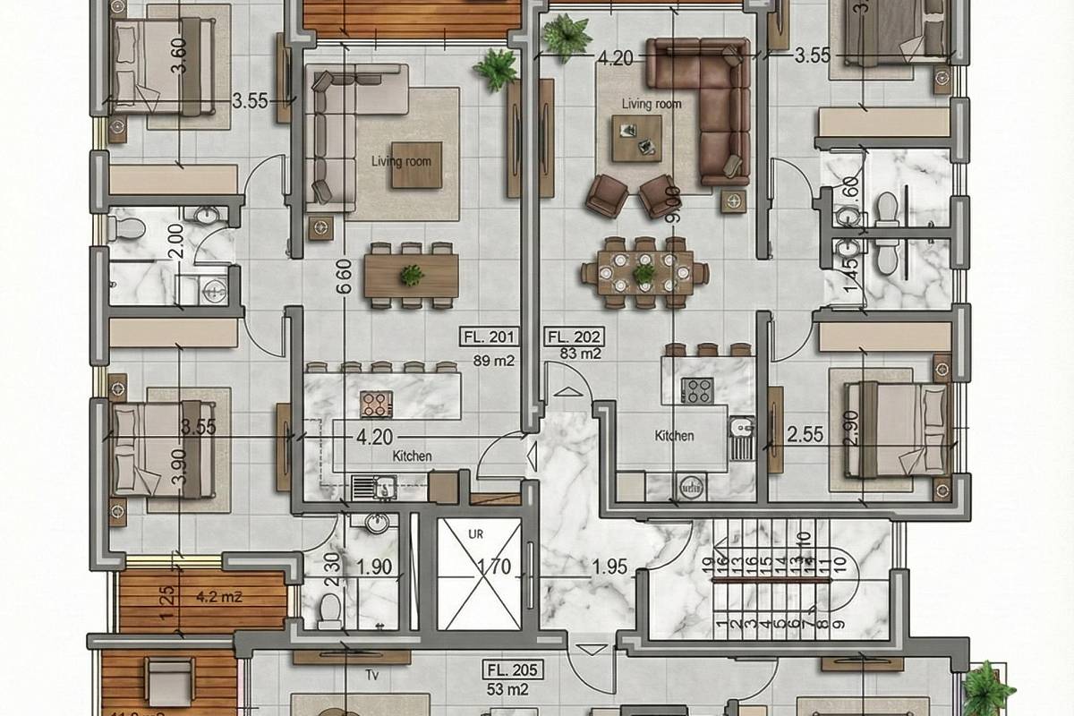 Квартира / Апартаменты in Пафосе, Cyprus, 162 sq.m. - photo 12