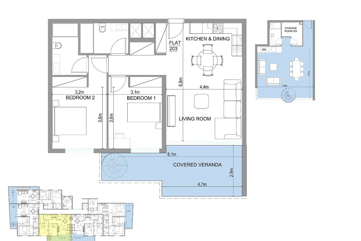 Квартира / Апартаменты in Никосии, Cyprus, 159 sq.m. - photo 9