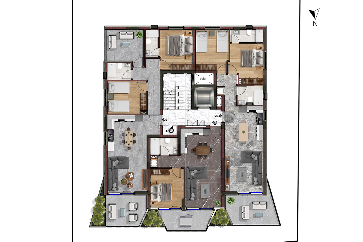 Квартира / Апартаменты in Ларнаке, Cyprus, 145 sq.m. - photo 10