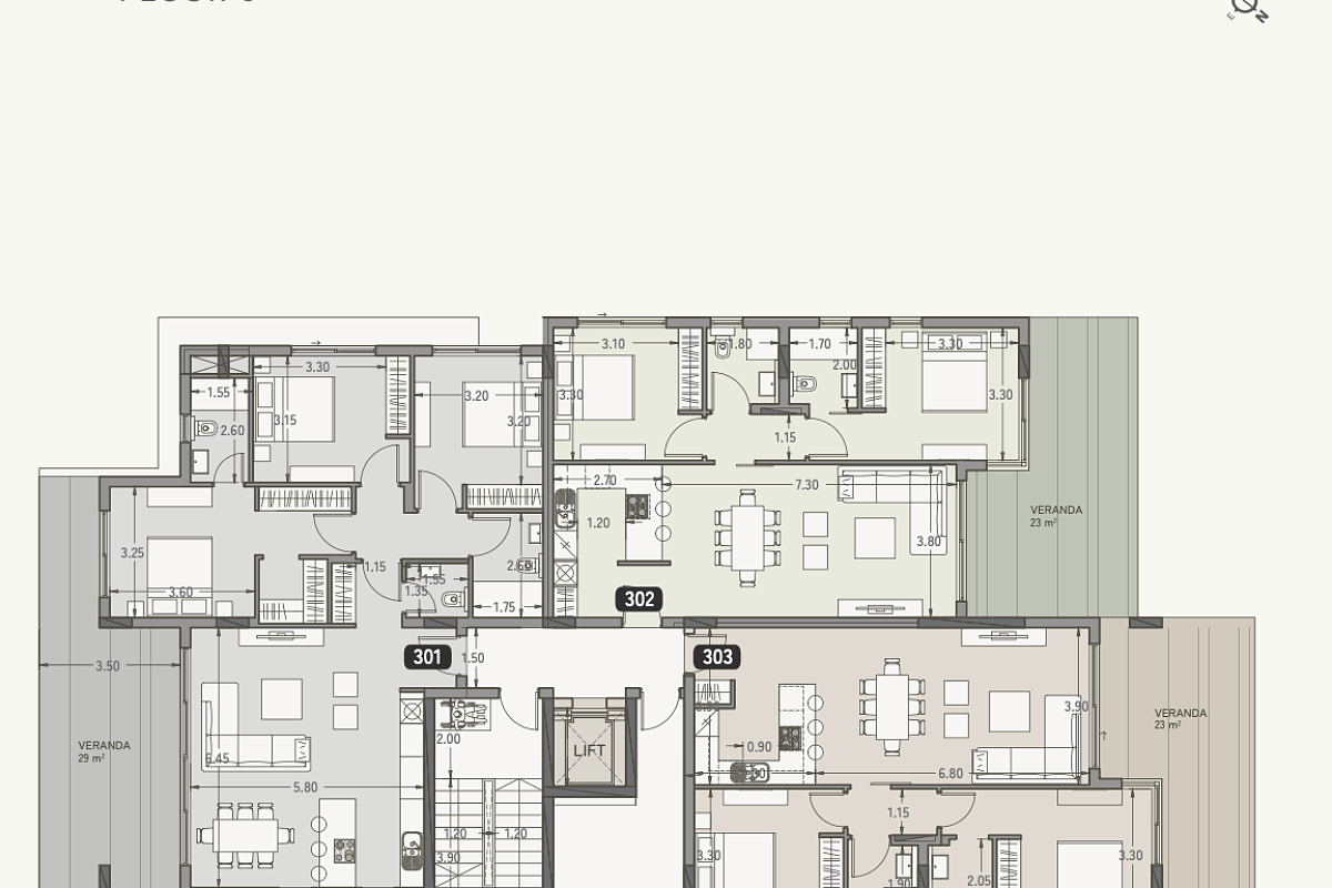 Квартира / Апартаменты in Лимассоле, Cyprus, 279 sq.m. - photo 18
