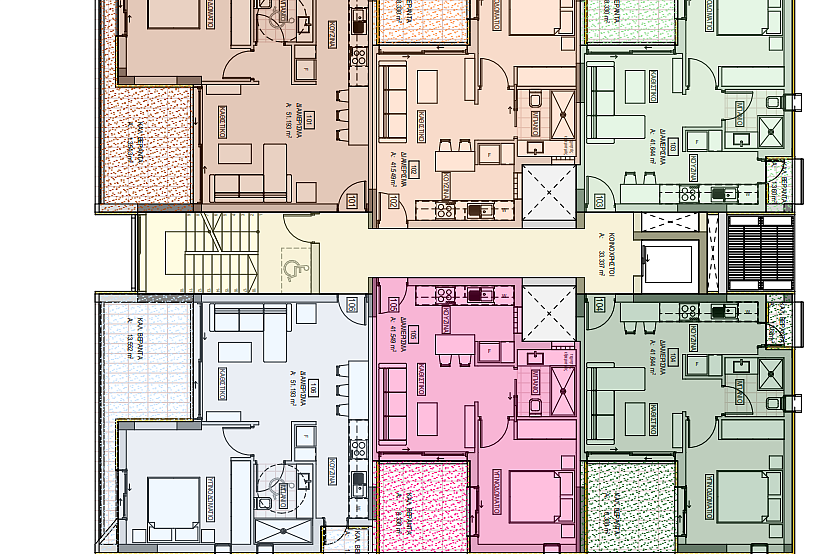 Квартира / Апартаменты in Никосии, Cyprus, 76 sq.m. - photo 7