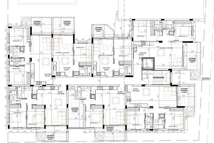 Квартира / Апартаменты in Ларнаке, Cyprus, 200 sq.m. - photo 23