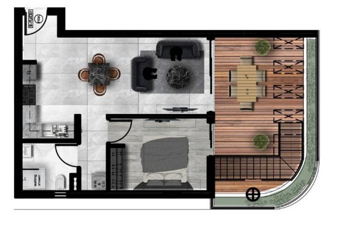 Квартира / Апартаменты in Ларнаке, Cyprus, 108 sq.m. - photo 18