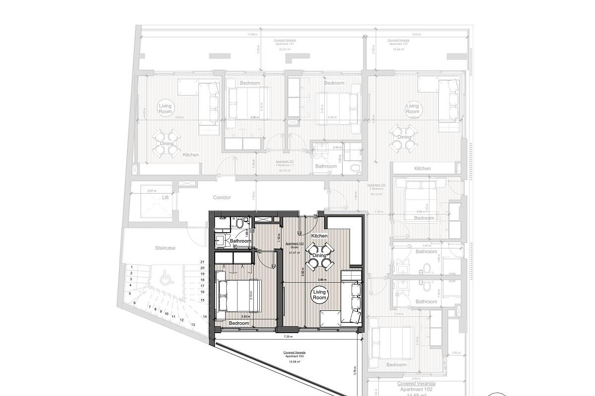 Квартира / Апартаменты in Лимассоле, Cyprus, 159 sq.m. - photo 14