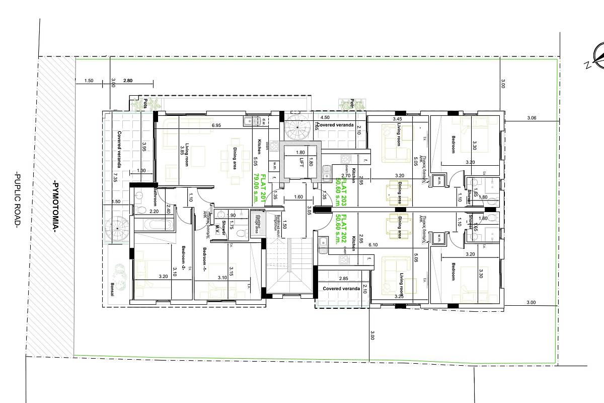 Квартира / Апартаменты in Ларнаке, Cyprus, 84 sq.m. - photo 13
