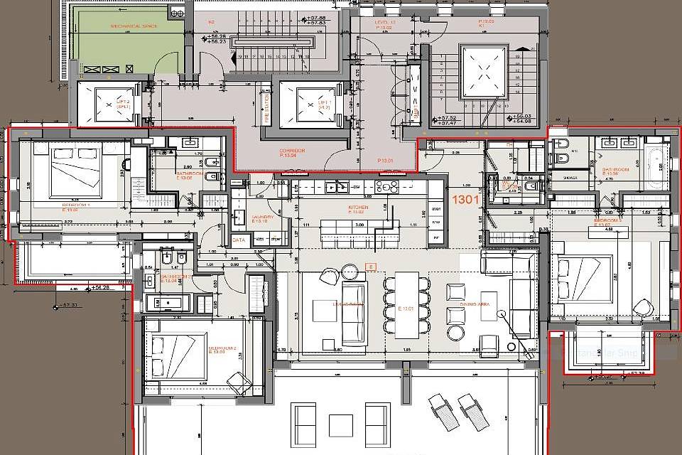 Квартира / Апартаменты in Лимассоле, Cyprus, 453 sq.m. - photo 623