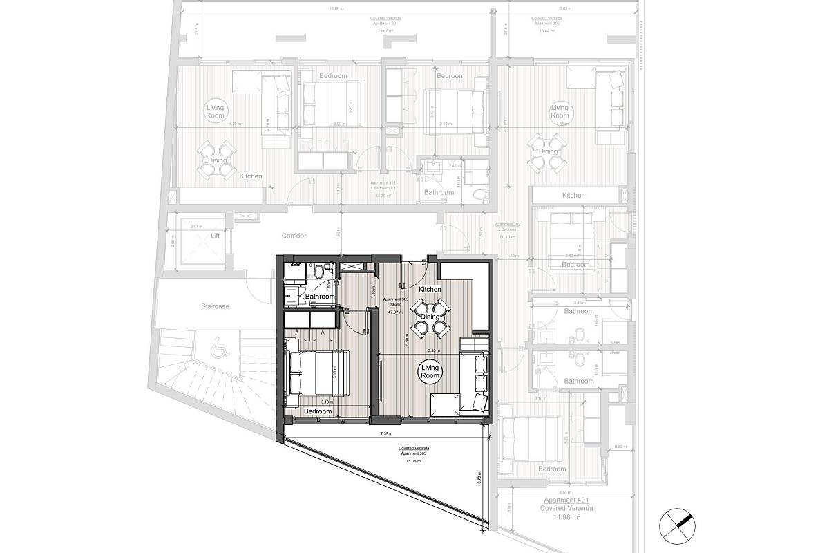 Квартира / Апартаменты in Лимассоле, Cyprus, 159 sq.m. - photo 22
