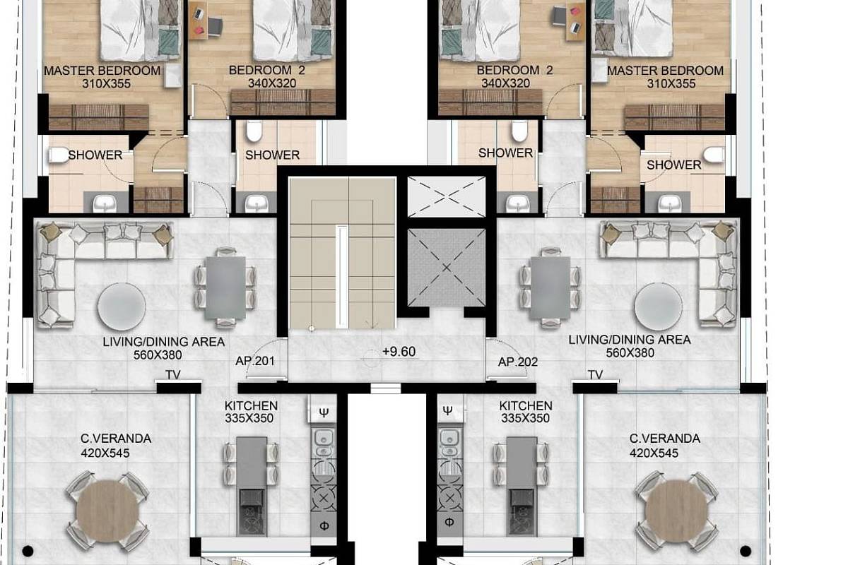 Квартира / Апартаменты in Лимассоле, Cyprus, 165 sq.m. - photo 3