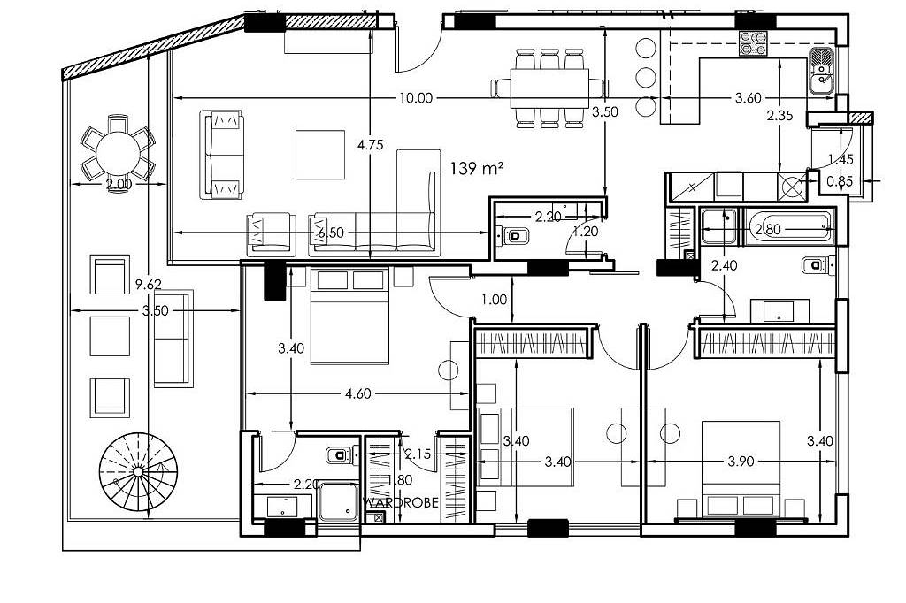 Квартира / Апартаменты in Лимассоле, Cyprus, 233 sq.m. - photo 219