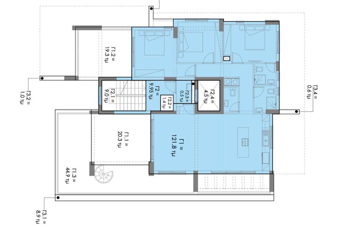 Квартира / Апартаменты in Лимассоле, Cyprus, 277 sq.m. - photo 5
